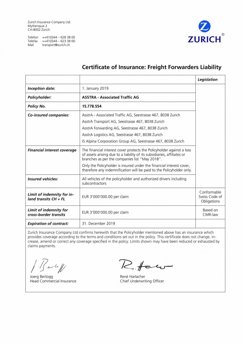 Certificates and associations - About US